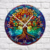 Tree of Life Suncatcher Effect Clock